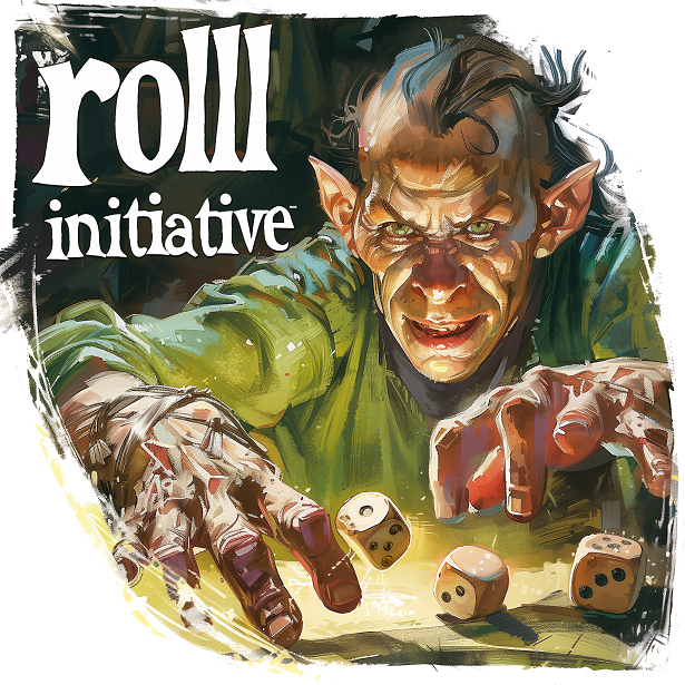 30 Roll for Initiative PNG Designs – Fantasy RPG Graphic Bundle – Instant Download