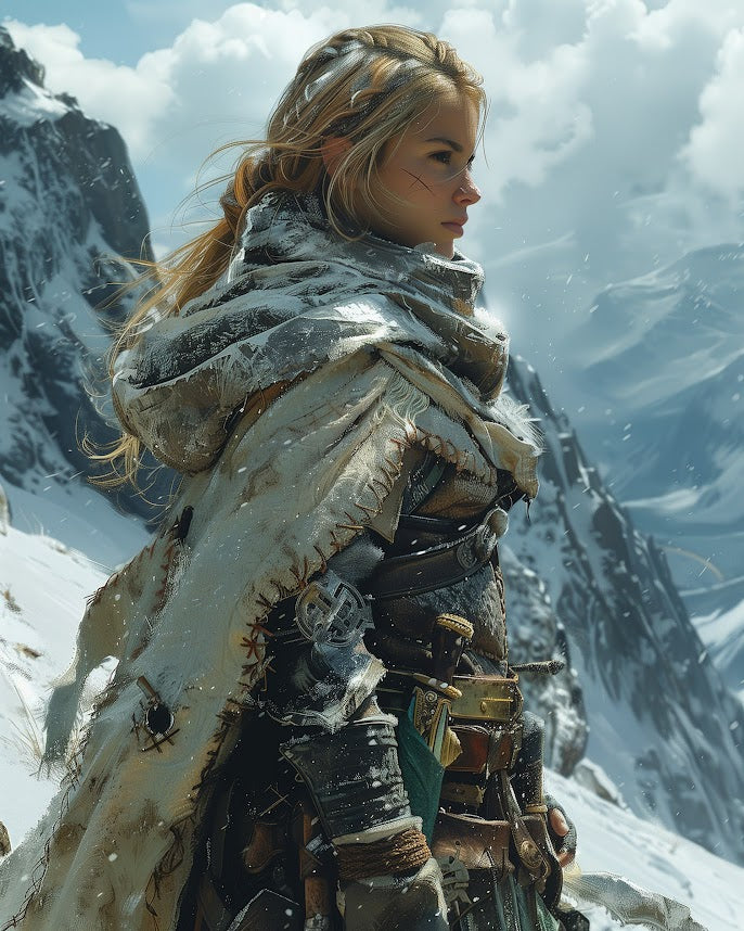 80 Female Character Portraits – Fantasy Digital Art Bundle – Instant Download