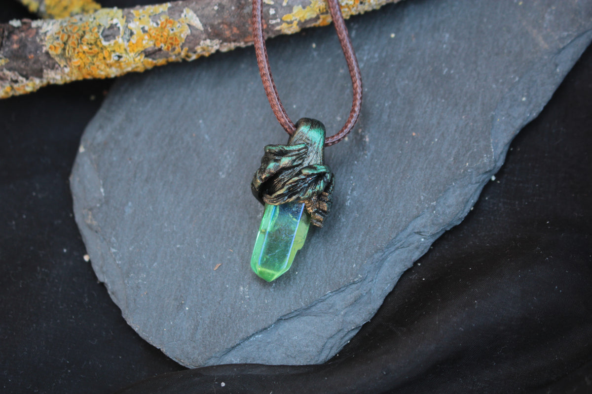 Elarwyn Crystal fantasy necklace