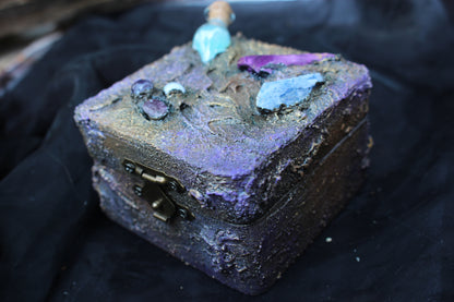 Artisan handcrafted fantasy treasure chest gift
