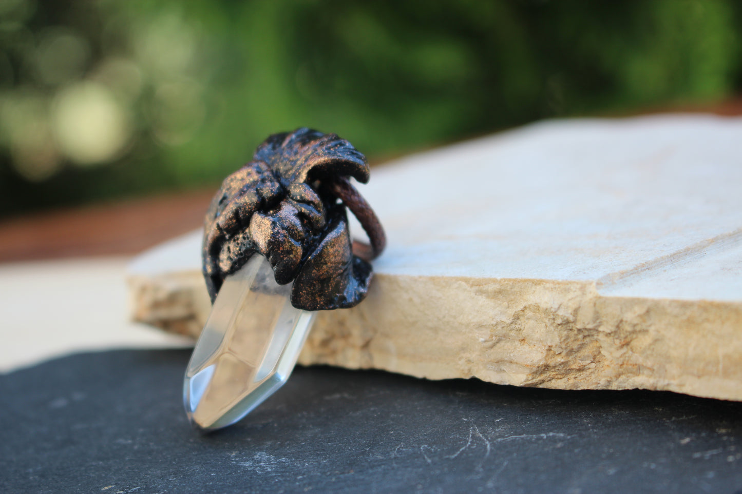 Nature inspired handmade necklace for everyday wear