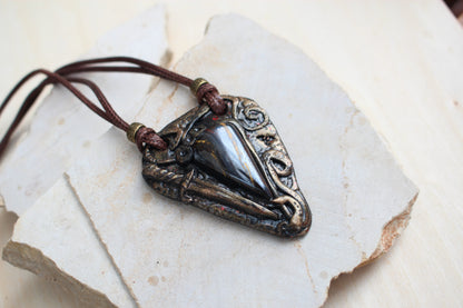 RPG inspired fantasy necklace for cosplay and LARP