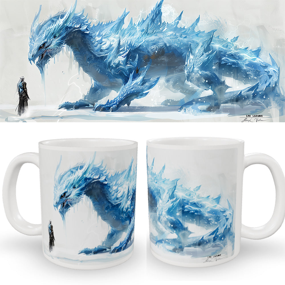 40 Fantasy Dragon Mug Wrap Designs – Panorama Mug Sublimation Bundle – Instant Download