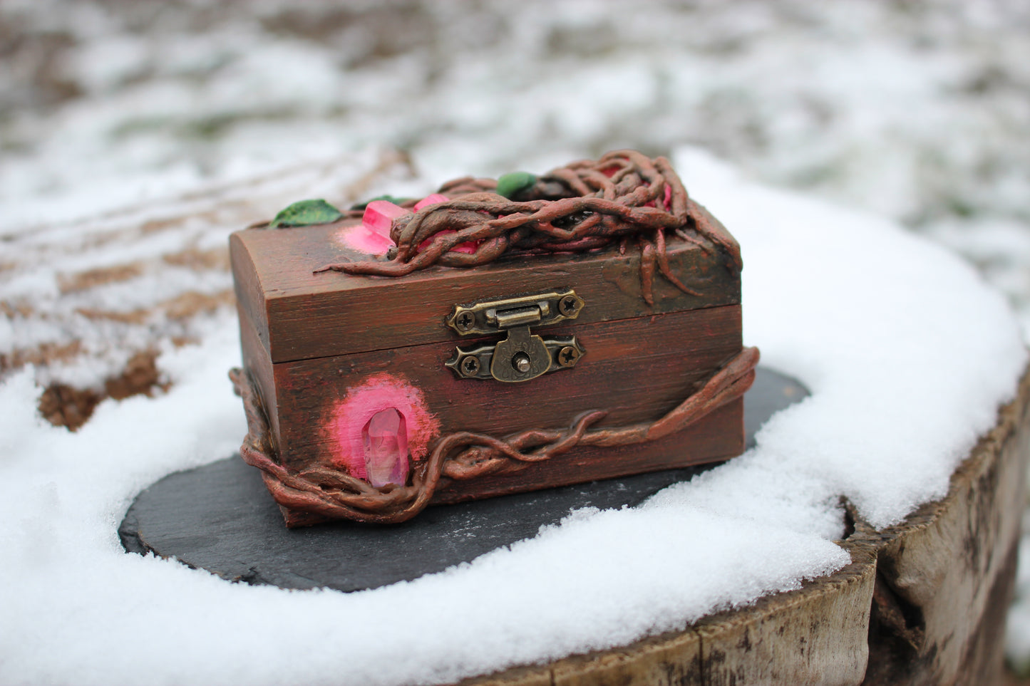 Handmade Crystal Box