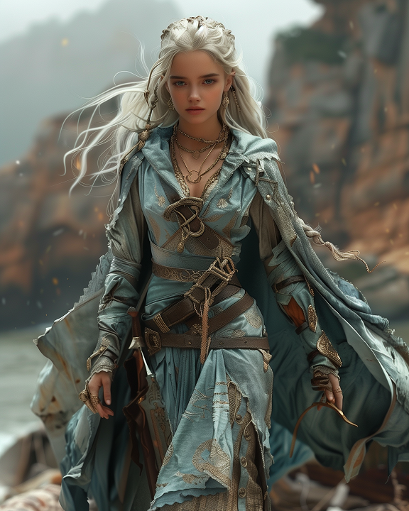 80 Female Fantasy Character Portrait Bundle – RPG Character Art Pack – Instant Download