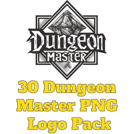 30 Dungeon Master Designs – Fantasy Digital Graphics Bundle (Instant Download)