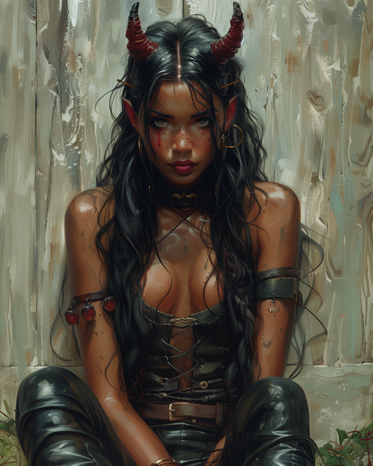 80 Female Fantasy Character Portrait Bundle – RPG Character Art Pack – Instant Download